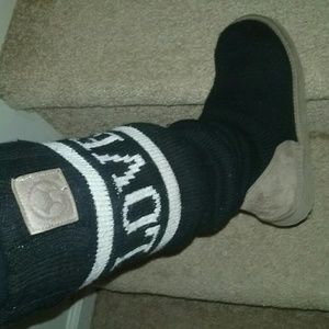Victoria Secret Rare sweater boots